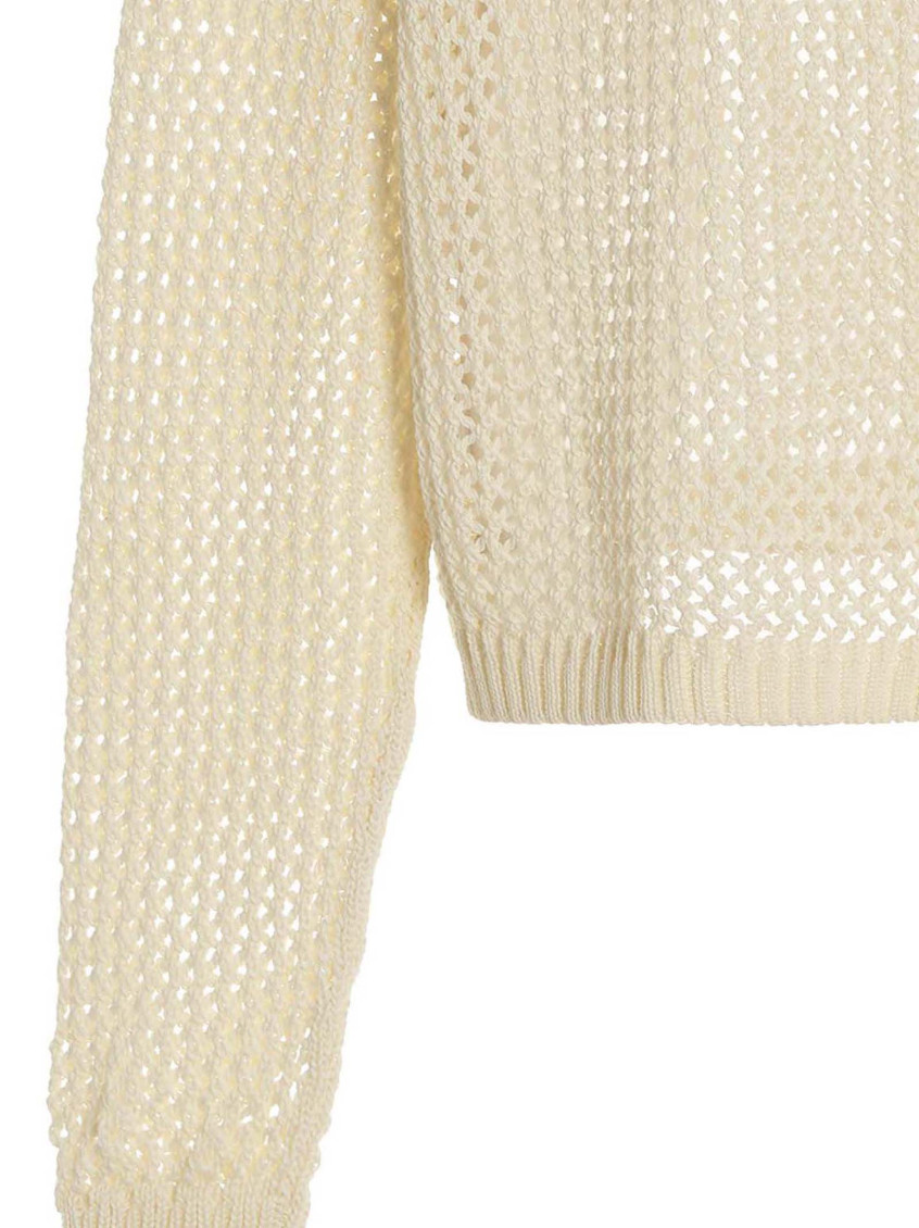 ワンピース RAMAEL SS23 'Bio Cable' dress (RA0017 202) Ramael White Bio Cable Dress for Women Online USA at Darveys.com