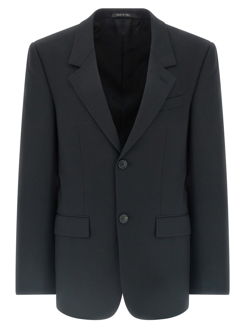 Balenciaga Sartoriale Standard Blazer In Blue