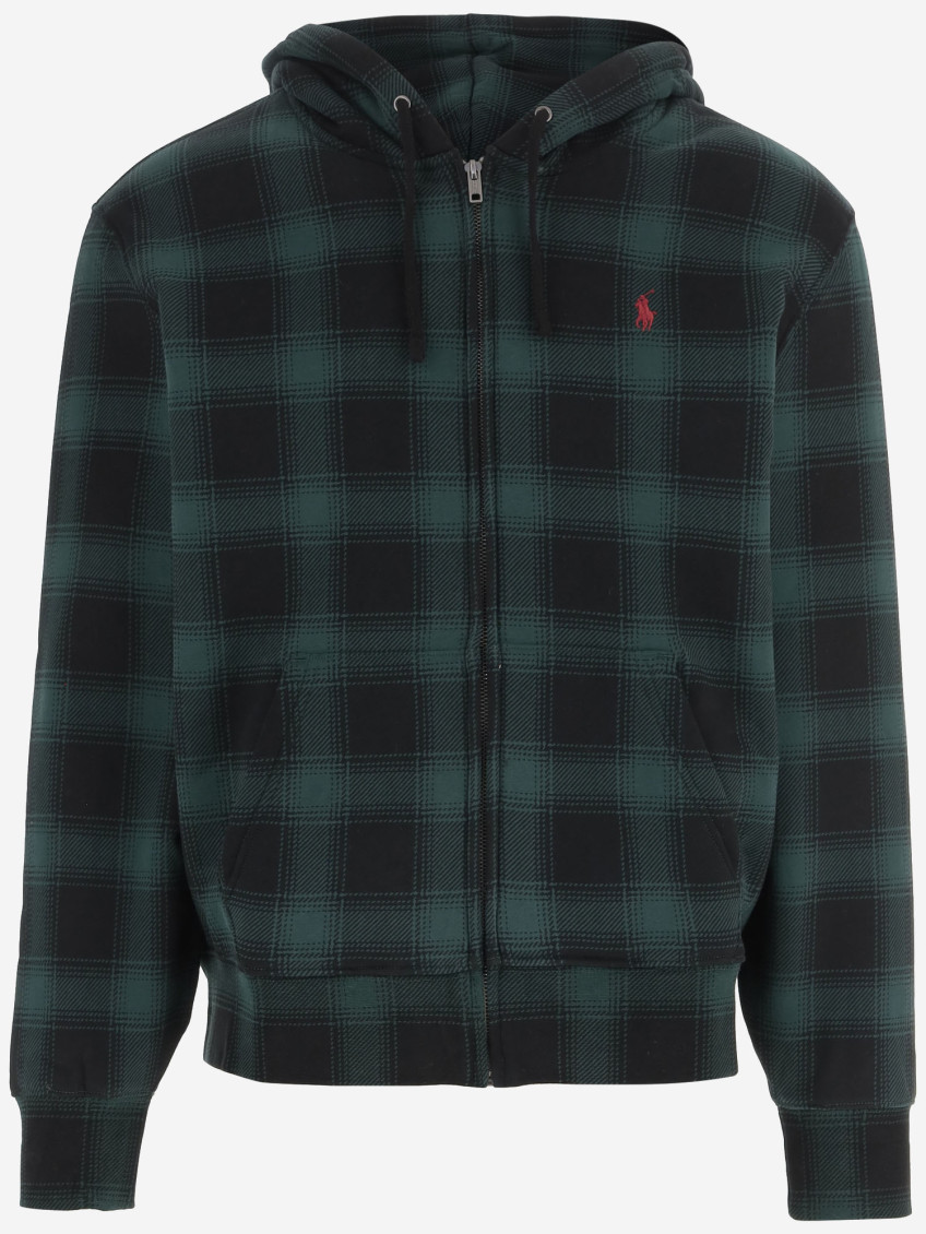 Ralph Lauren Green Check Hoodie