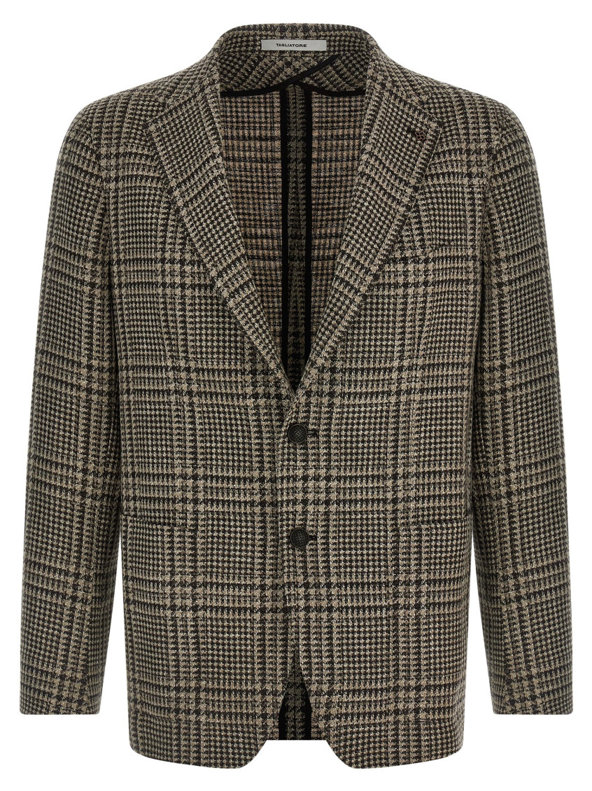 Tagliatore Tailored Blazer From Exclusive Garment Collection In Brown