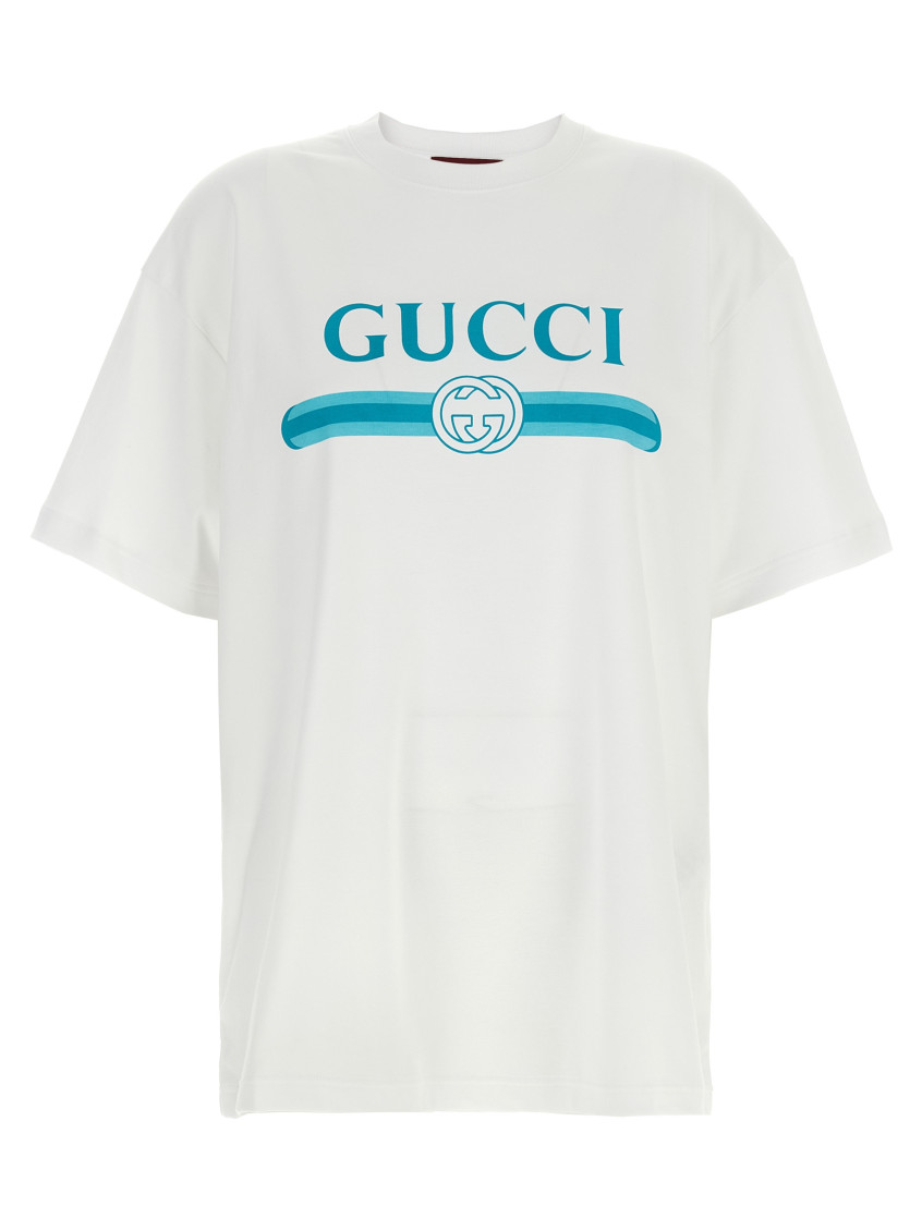 Gucci White Logo T-shirt