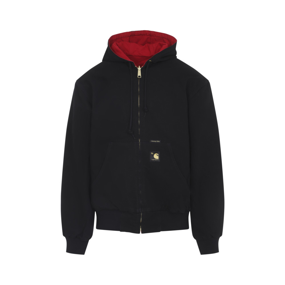 Carhartt Black Og Canvas Active Jacket In Black