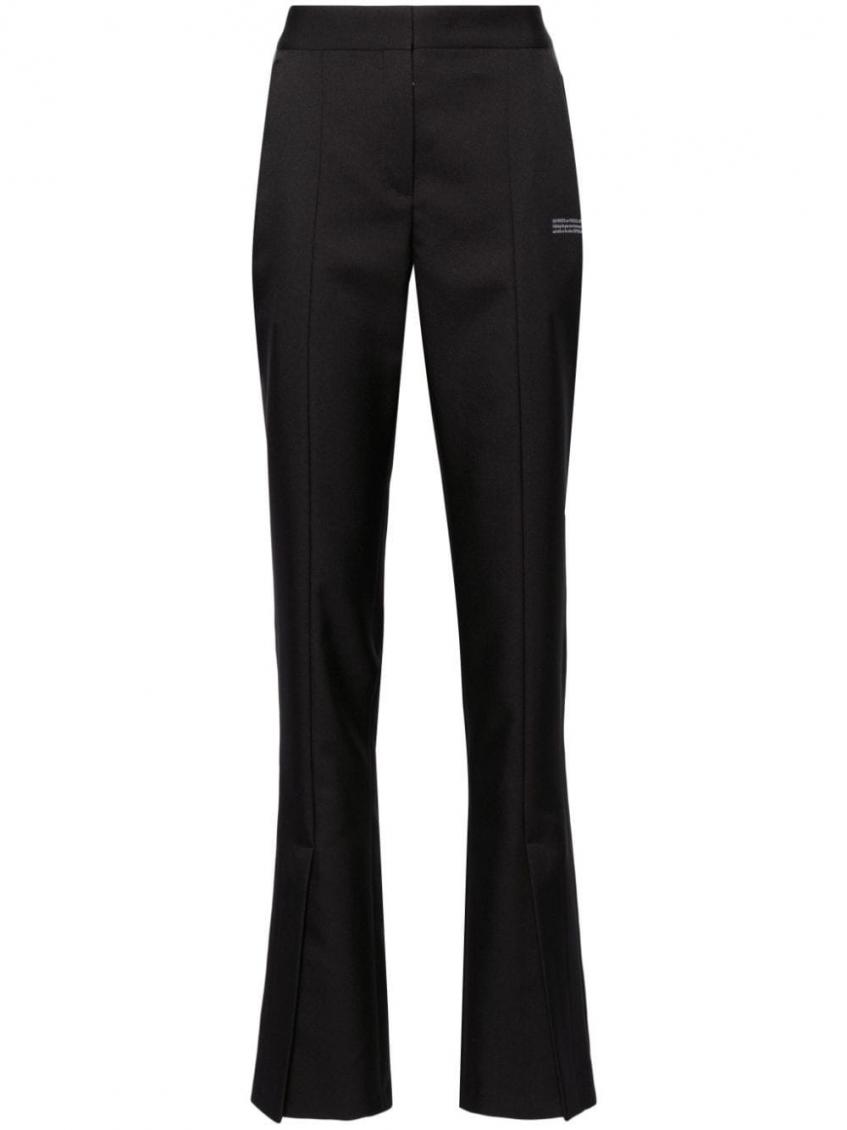 Off-white Off White Corporate Tailoring Pants In Black