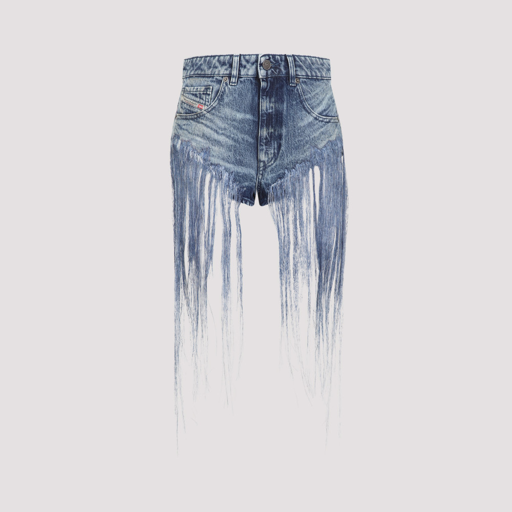 Shop Diesel Blue De-jizz-fsg Shorts