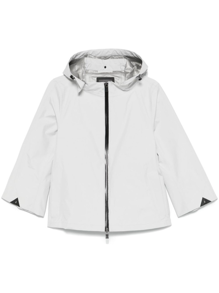 Herno Gore-tex Windbreaker Jacket In White