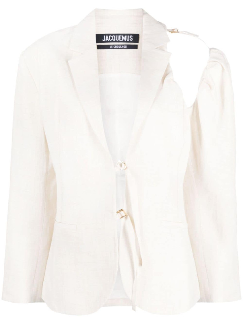 Jacquemus La Veste Filu Blazer In White