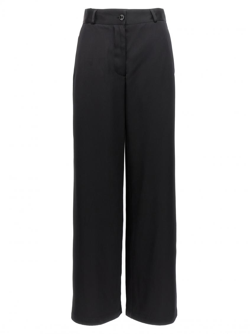 Jil Sander Fluid Trousers In Black
