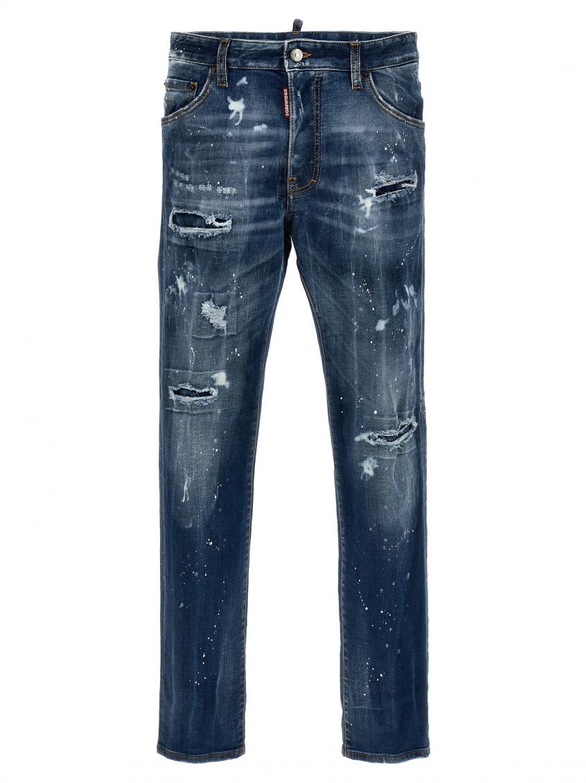 Dsquared2 Blue Cool Guy Jeans In Blue