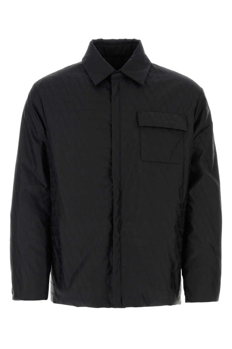 【関税込み】VALENTINO 'TOILE ICONOGRAPHE' REVERSIBLE JACKET Valentino Toile Iconographe Reversible Jacket In Black
