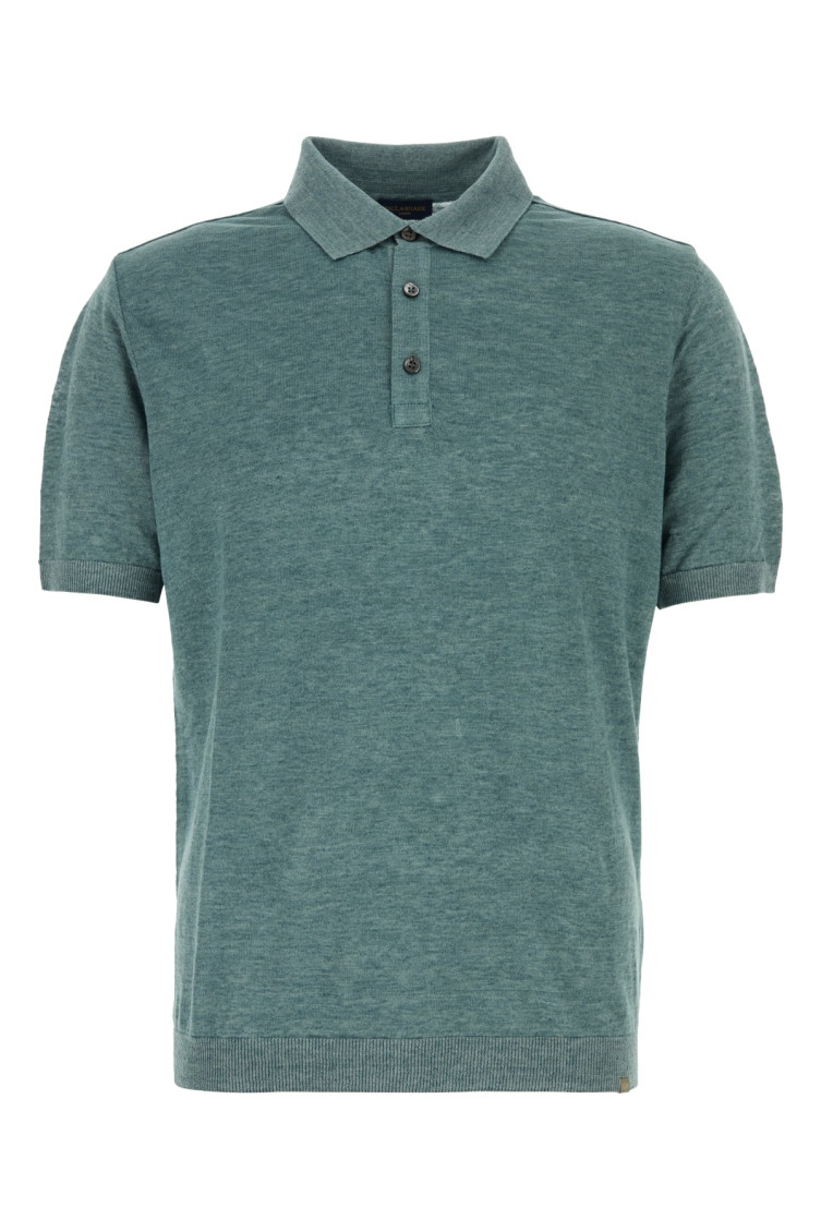 Shop Paul & Shark Green Short Sleeves Solid Polo