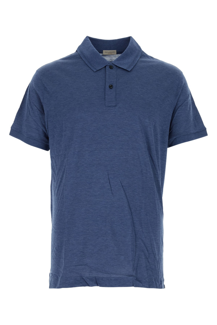 Shop Paul & Shark Blue Short Sleeve Solid Polo