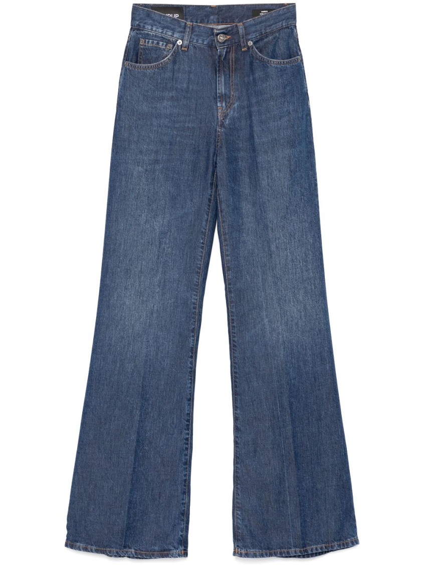 Dondup Amber Wide Flared Jeans