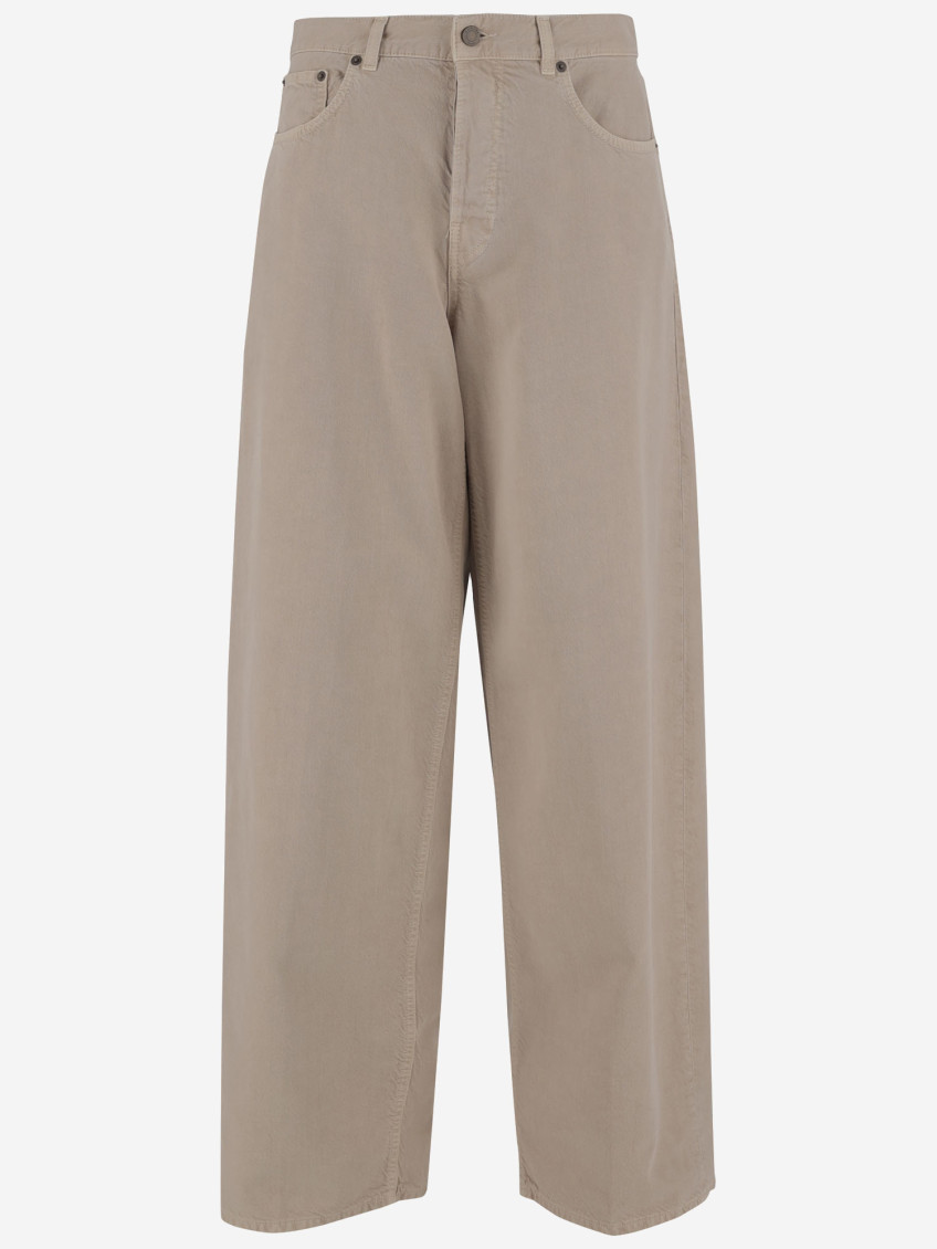 Haikure Cotton And Linen Jeans