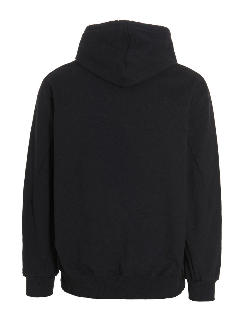 スウェット・トレーナー doublet 'Polyurethane Embroidery' hoodie Doublet Black Polyurethane Embroidery hoodie for Men Online