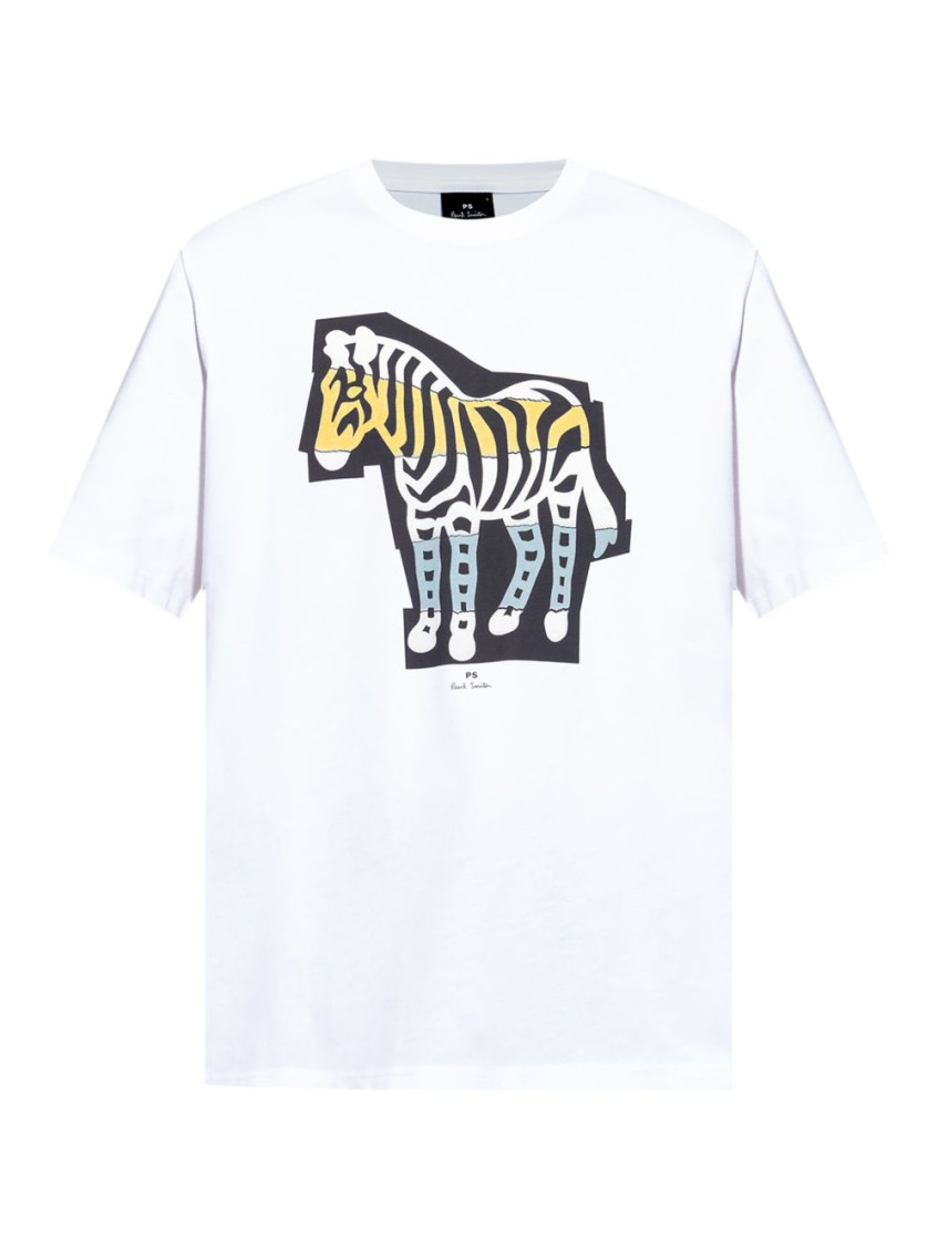 Ps By Paul Smith Ps Paul Smith Regular Fit T-shirt In White