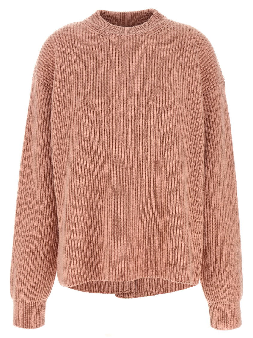 Jil Sander Crewneck Sweater Sweaters And Cardigans Pink In Pink
