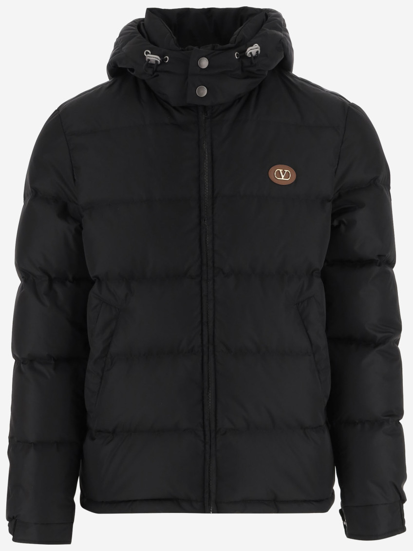 Valentino Garavani  Garavani 'vlogo Signature' Down Jacket In Black