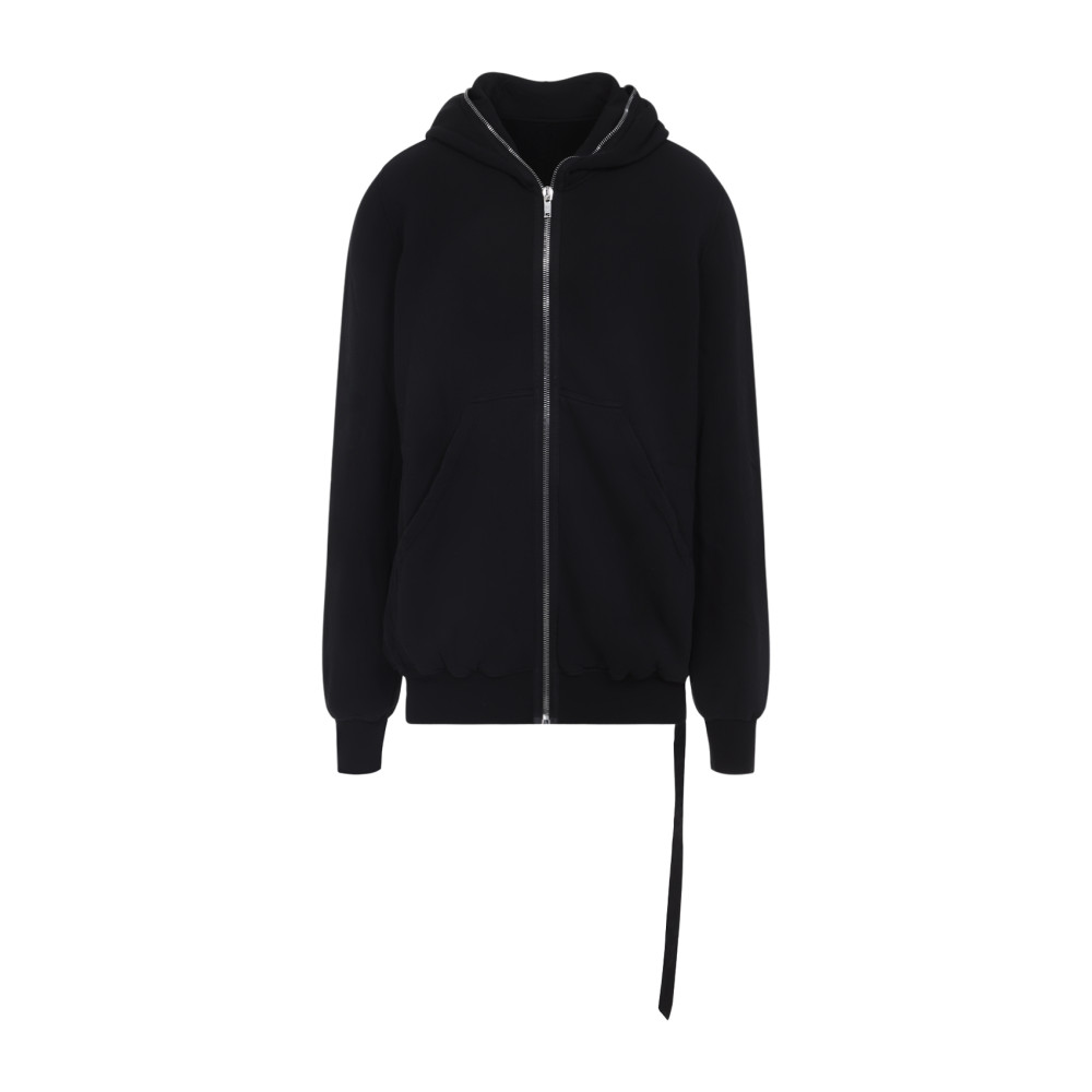 Rick Owens Long-sleeved Casual Jacket In Black