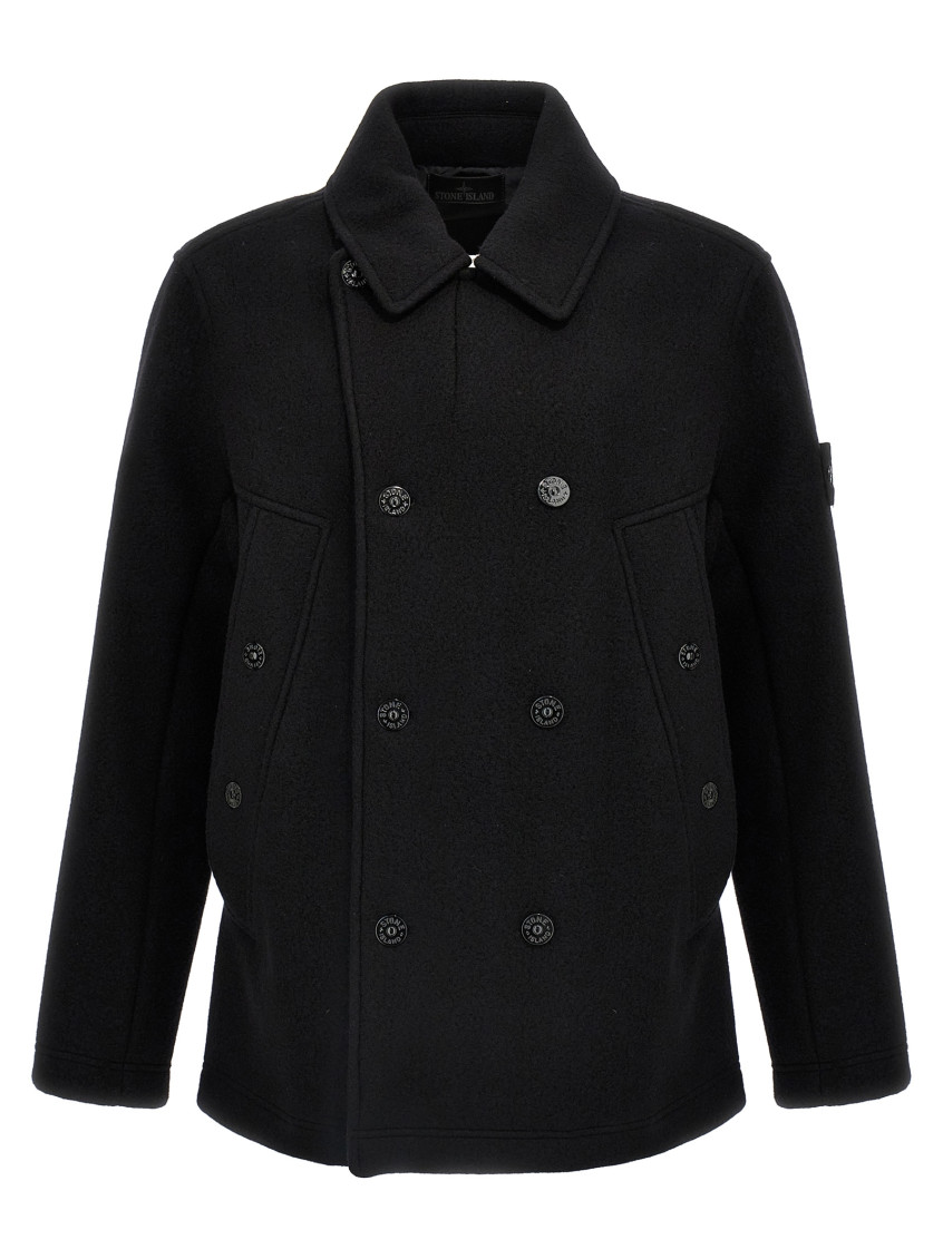 Black heavy fashion coat