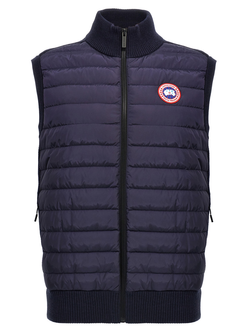 Shop Canada Goose Blue Hybridge Vest