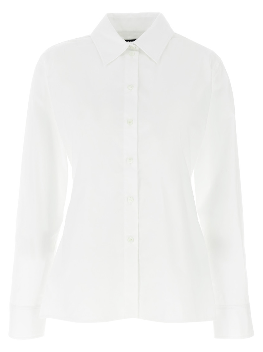 Jacquemus Tailored Shirt With Cut-out Back Detail In White