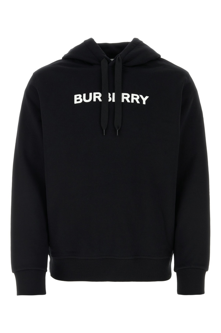 Burberry embroidered logo hoodie sale