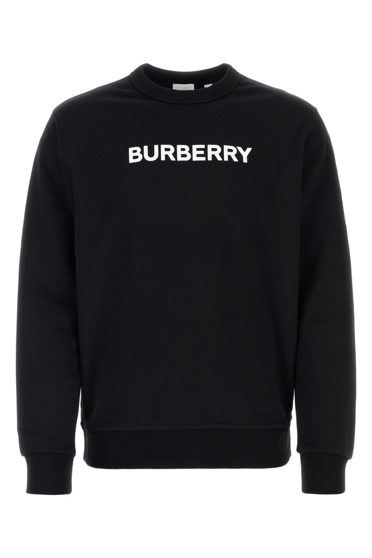 BURBERRY BLACK OVERSIZE SWEATER 