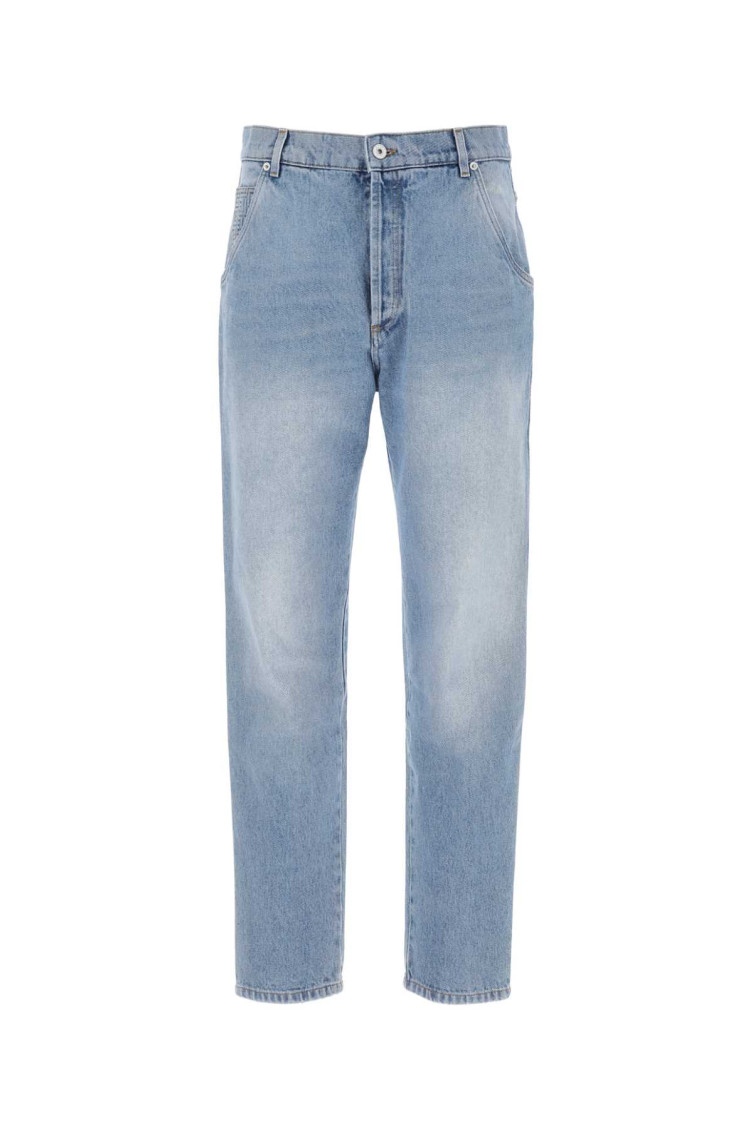 Balmain Denim Jeans In Blue