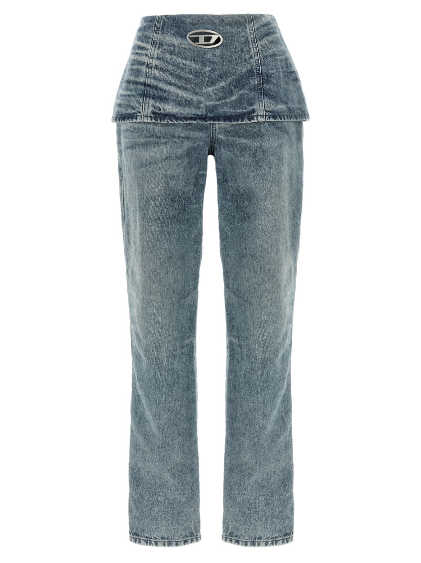 Diesel D-hourjian-fsh1 Jeans In Blue