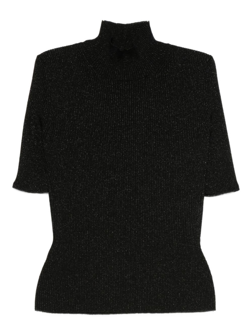 Missoni Turtleneck T-shirt In Black