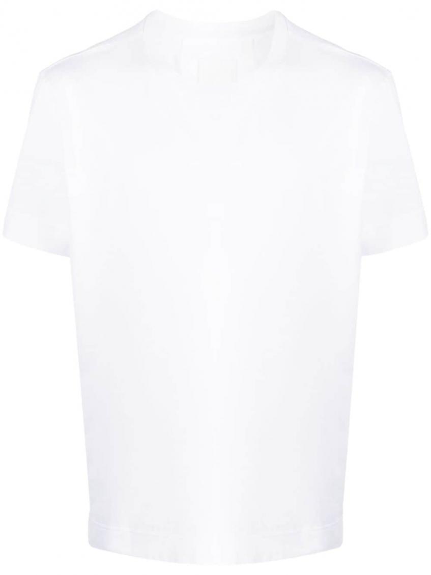 Givenchy Classic Cotton T-shirt With Subtle Logo Detail And Comfortable Fit In White