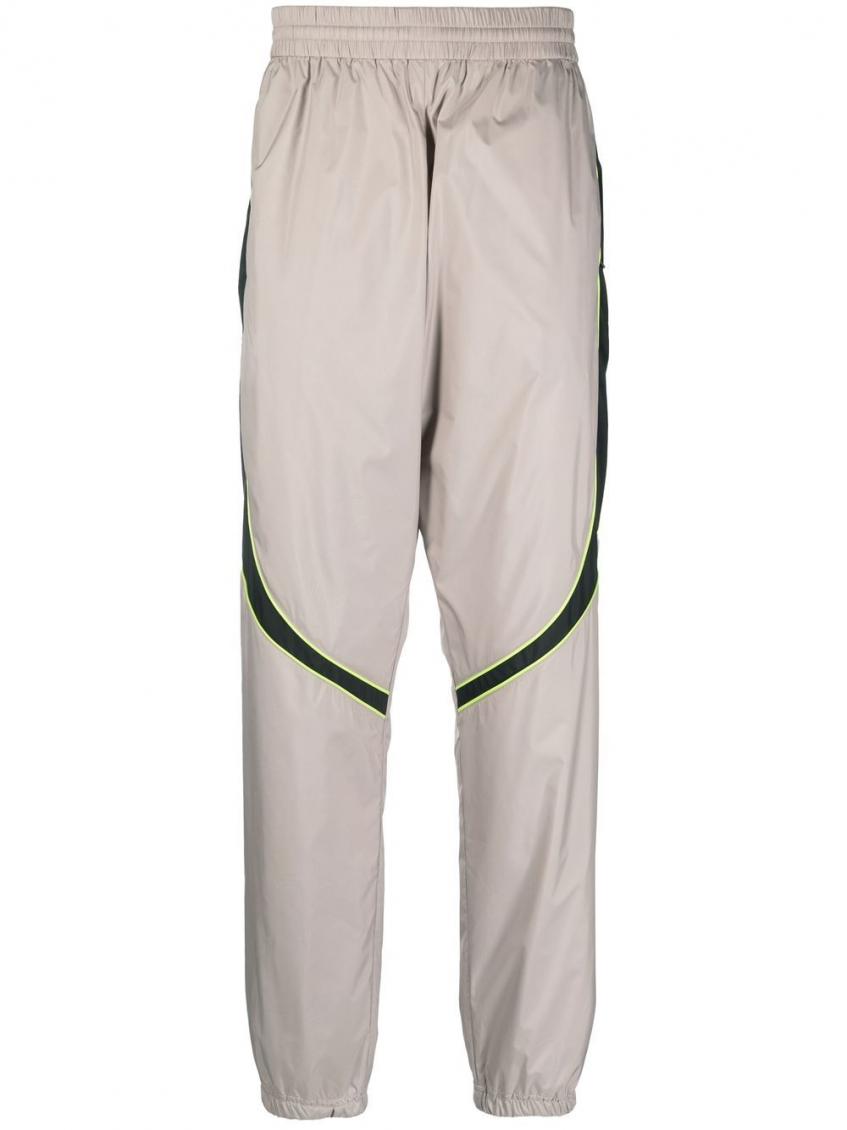 Givenchy Relaxed Fit Trackpants With Elasticated Ankles In Light Grey