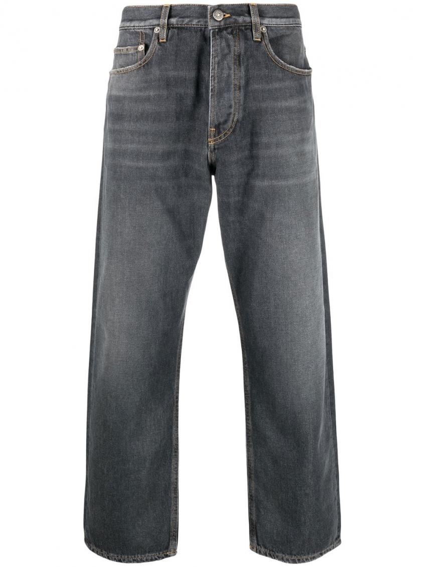 Golden Goose Stonewashed Effect In Black