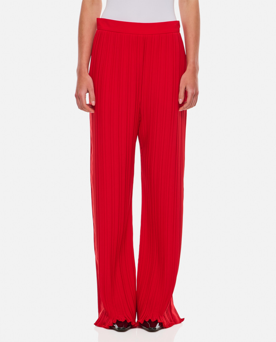 ボトムスその他 LANVIN Women Pants RWTR00085904P24340 Red Lanvin Wide-leg Tailored Trousers In Pink | ModeSens