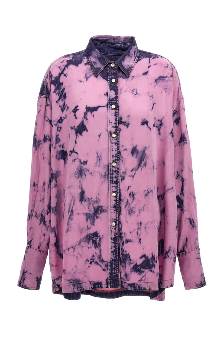 Shop Darkpark Multicolor Jaqueline Oversize Shirt