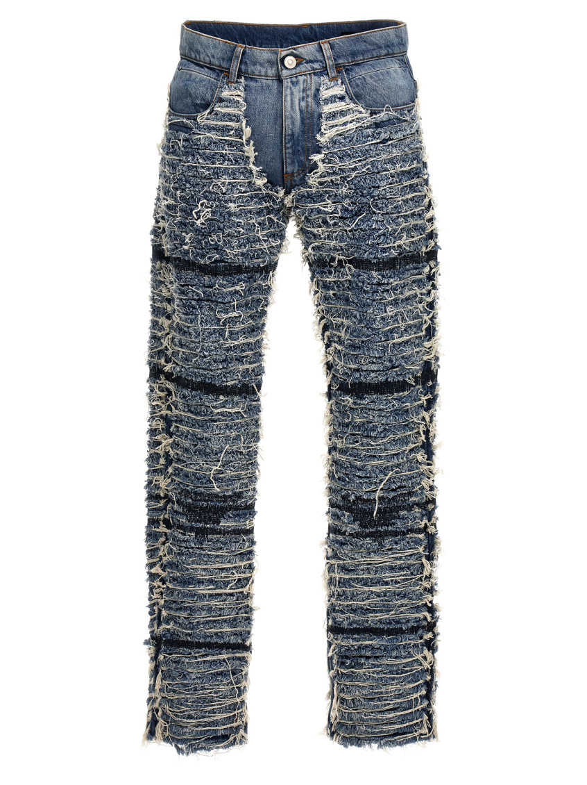 Alyx Light Blue Frayed Jeans