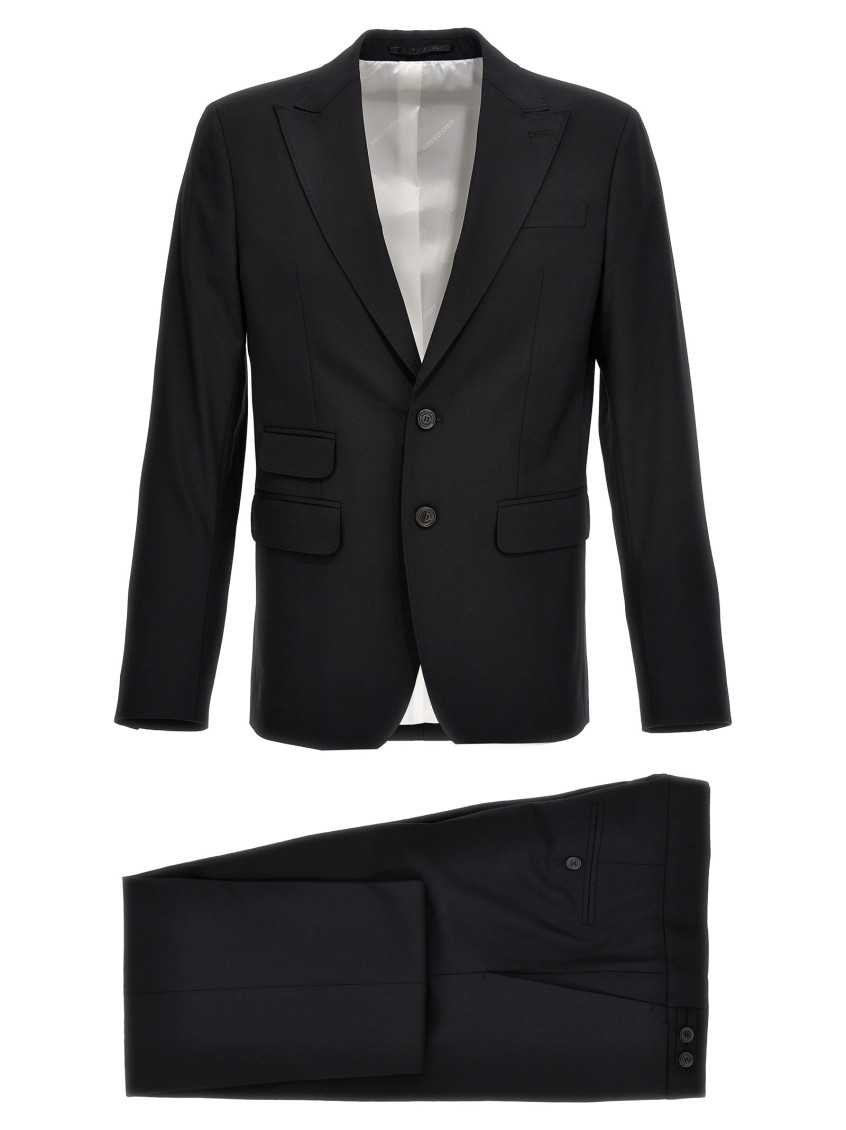 Dsquared2 Single-breasted Suit In Black