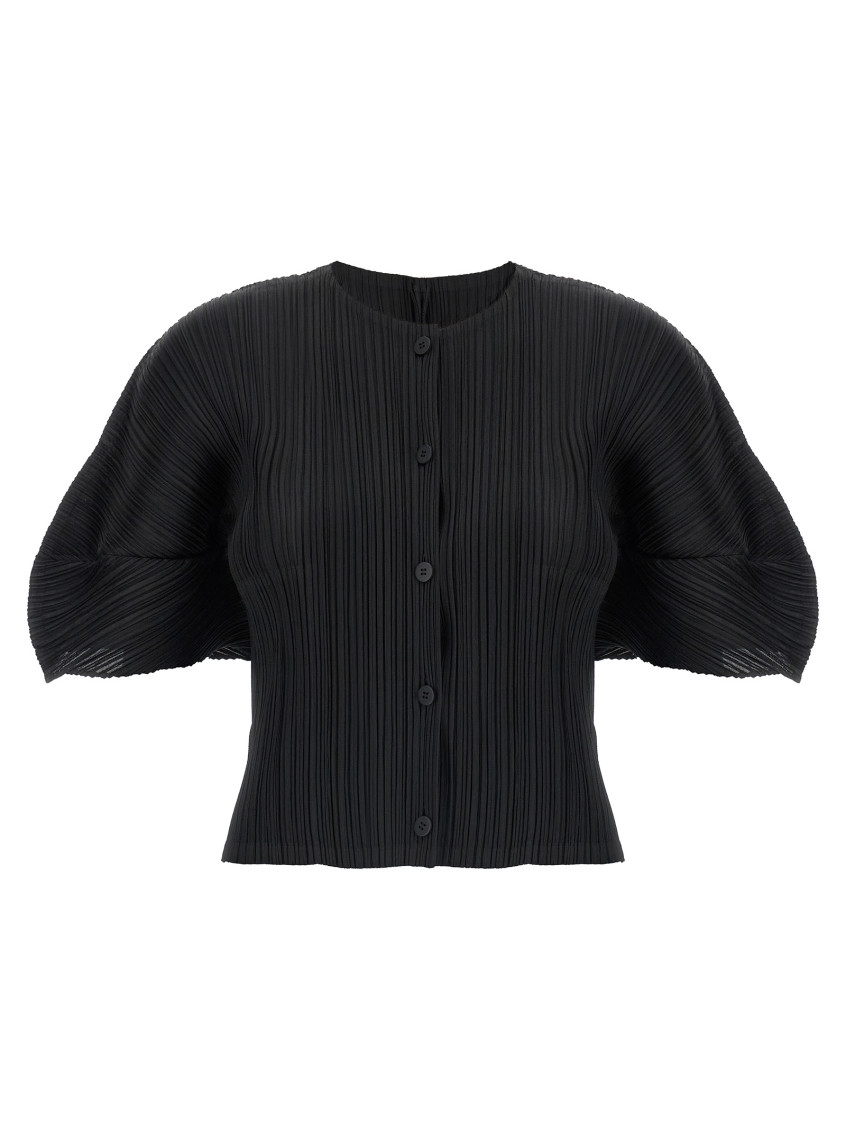 Issey Miyake Black Monthly Colors April Cardigan