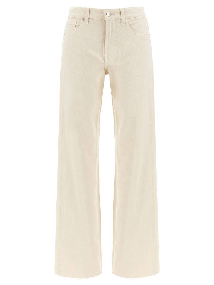 7 For All Mankind Beige Tess Jeans