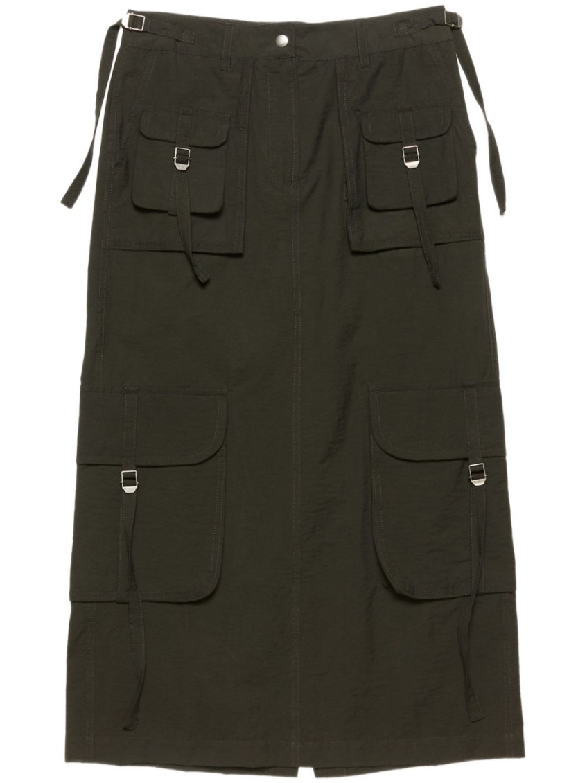 Acne Studios Dark Grey Cargo Skirt