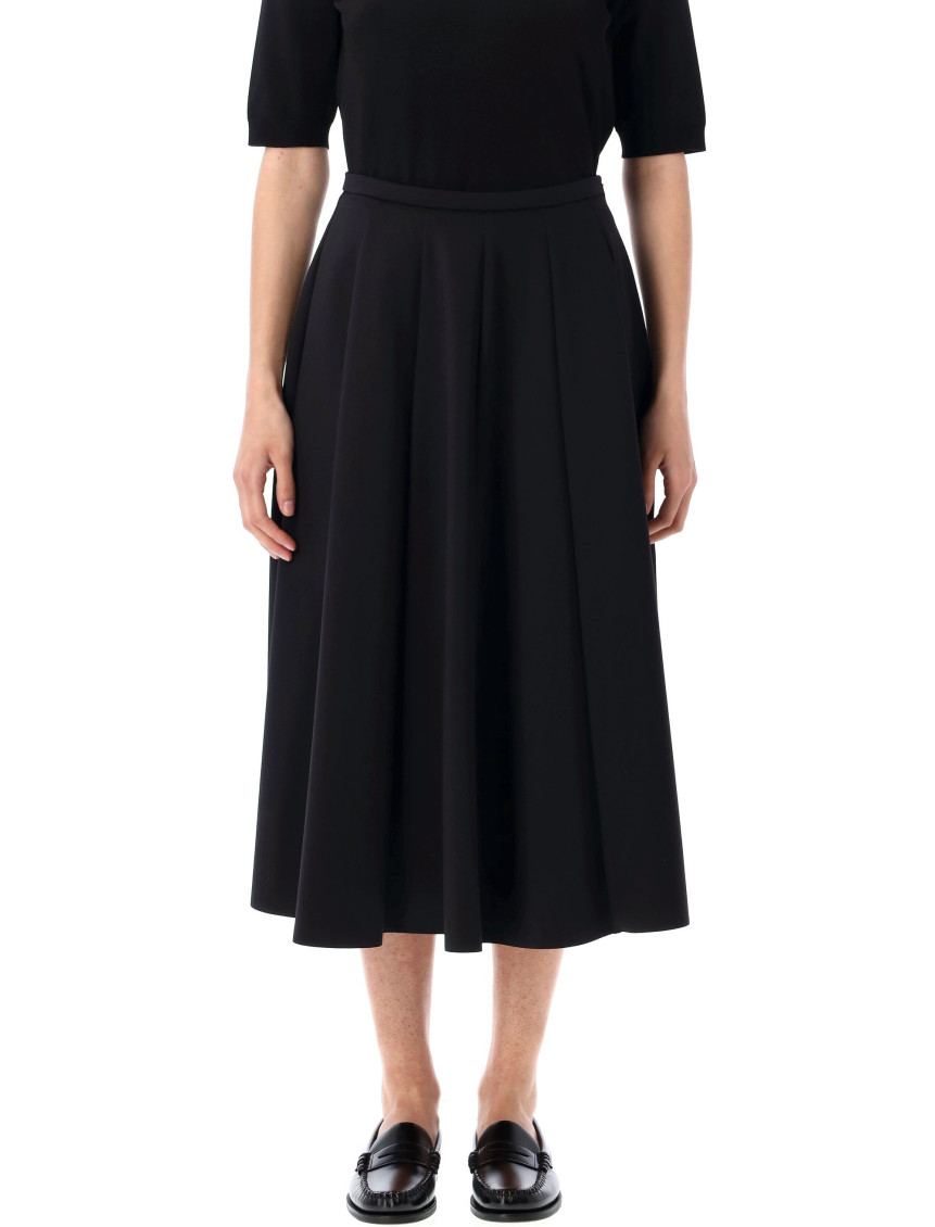 Fabiana Filippi Pleated High Waist Circle Skirt