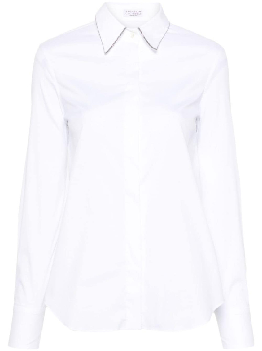 Brunello Cucinelli Shirt In White