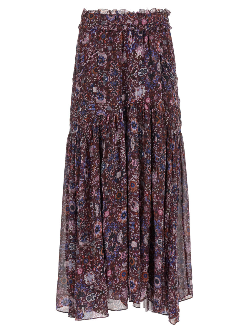 Isabel Marant Étoile Multicolor Besma Skirt In Multi