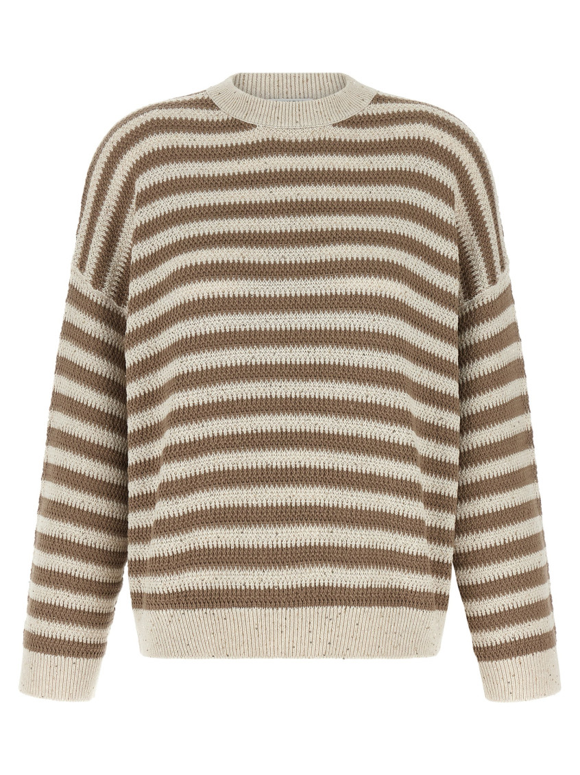 Brunello Cucinelli Multicolor Dazzling Sweater In Multi