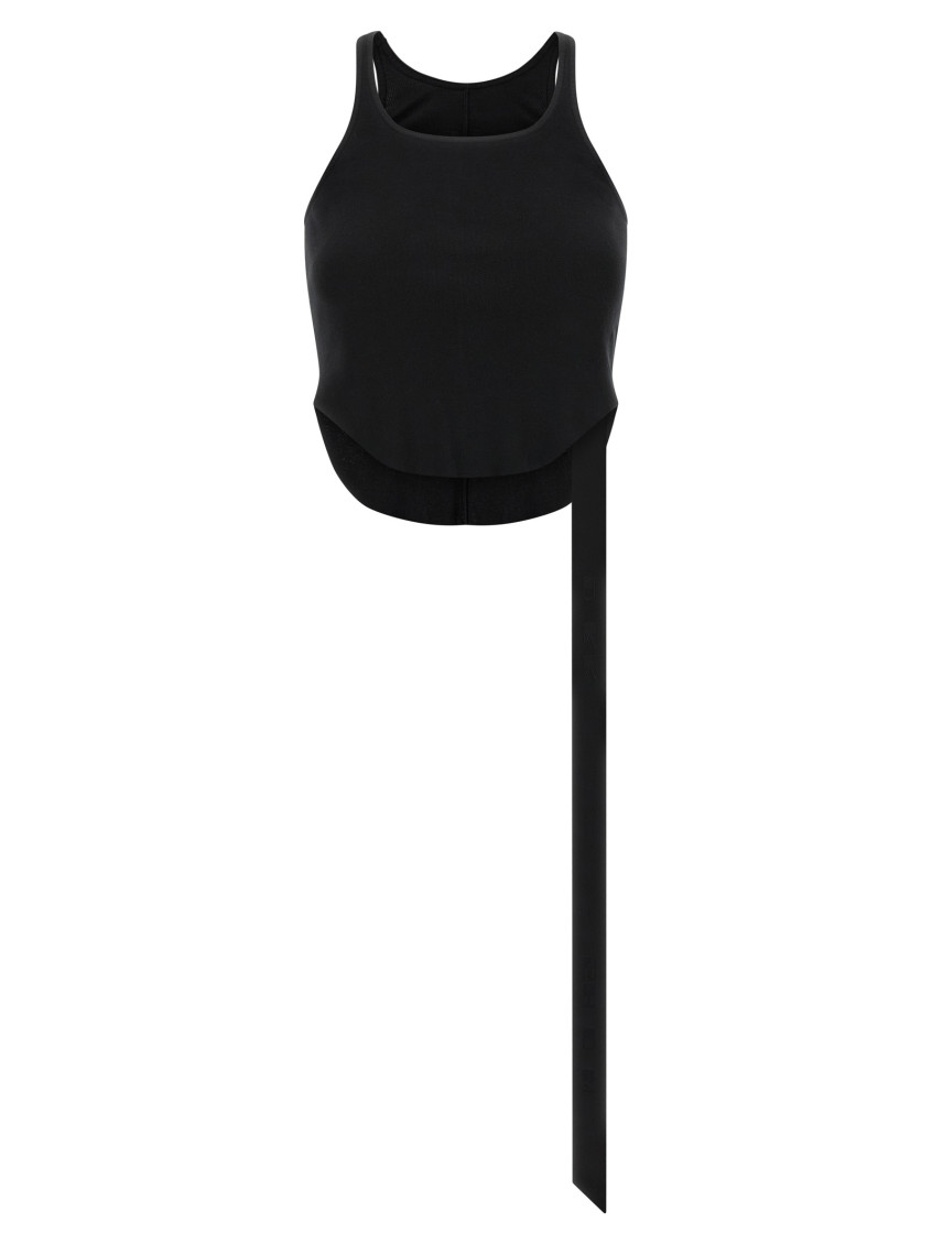 Rick Owens Black Basic Tank Top In Black