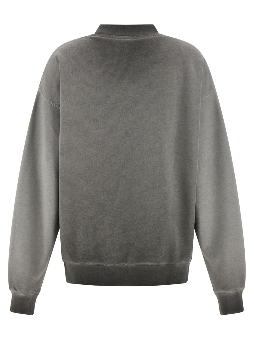 Off-white Grey Laundry Skate Sweatshirt In Gray