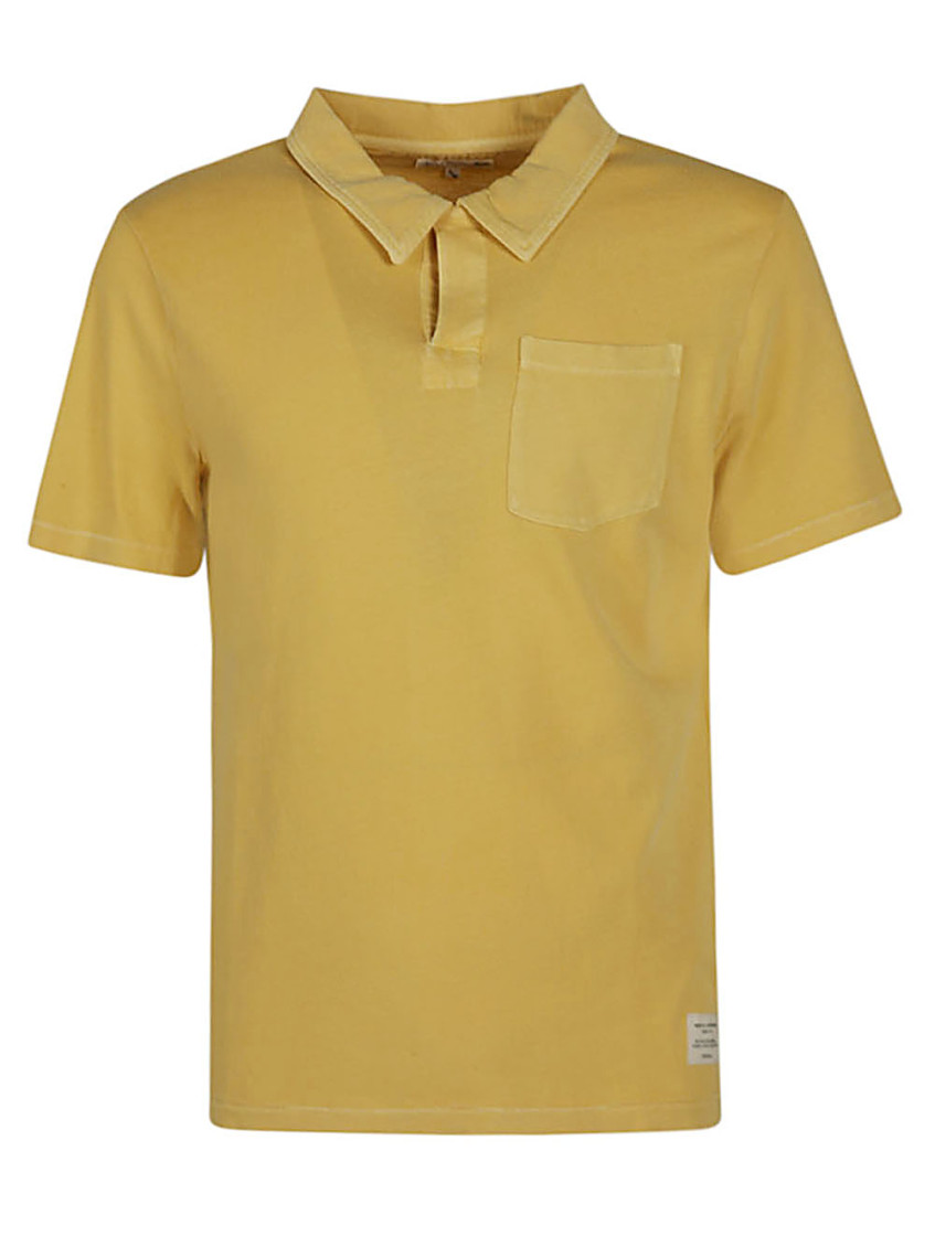 Merz B.Schwanen Yellow Organic cotton polo shirt for Women Online