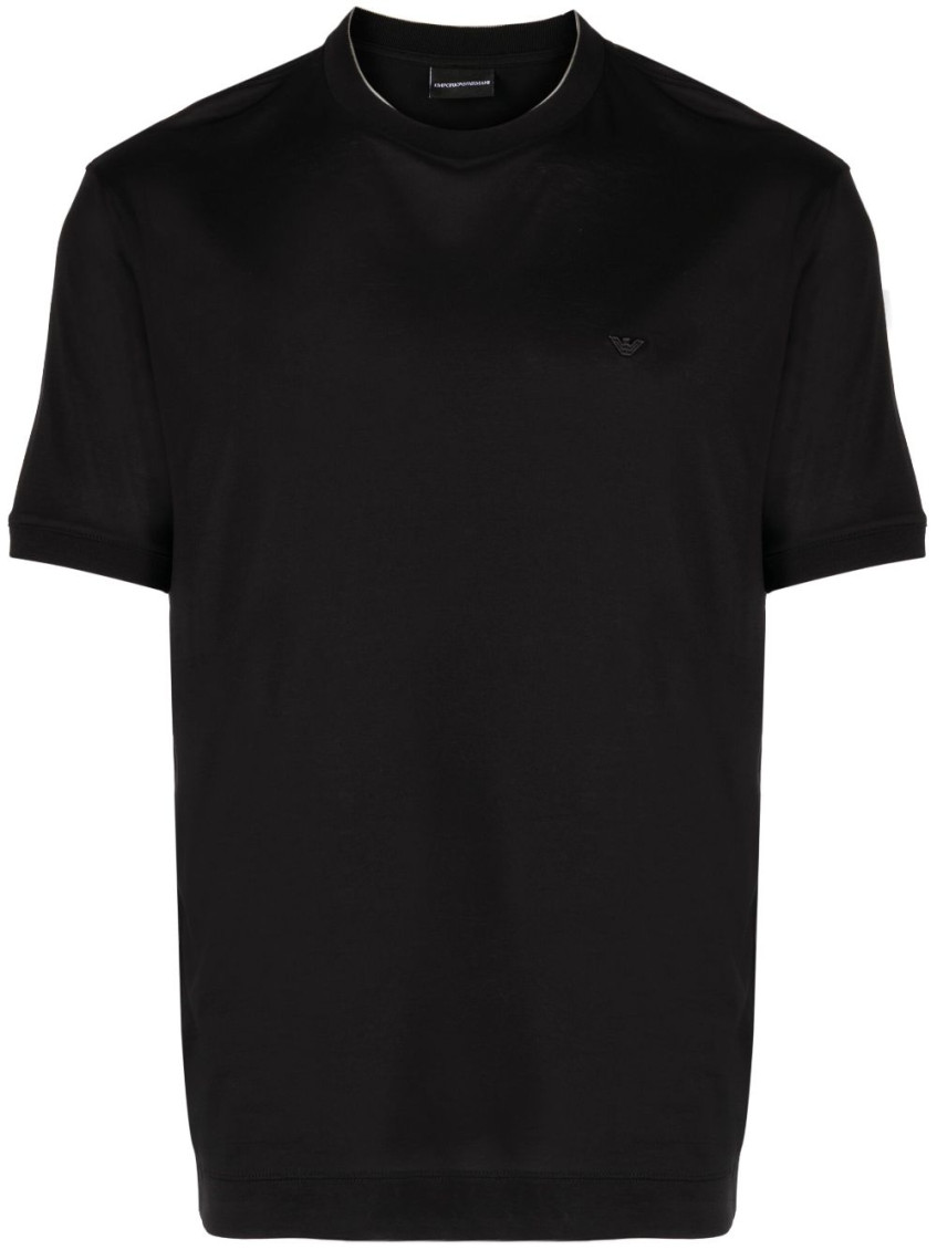 Emporio Armani Black Logo t shirt for Men Online India at Darveys