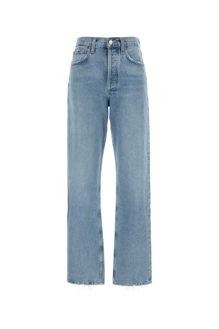 Agolde Valen Jeans In Regenerated Denim In Denim