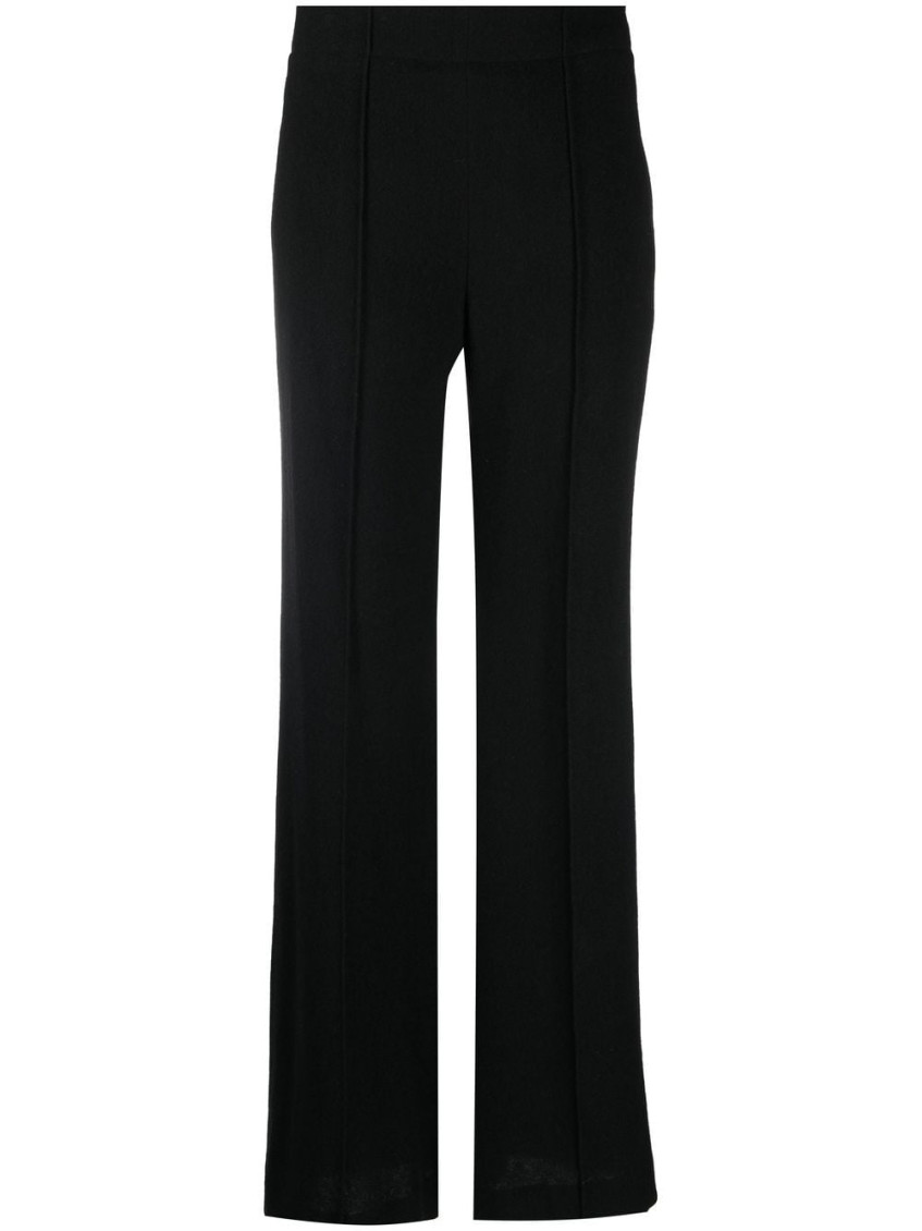 Chloé Flare Leg Trousers In Black